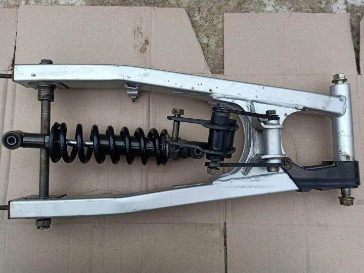 Swing arm fullset monoshock belakang dan unitrack ninja r original