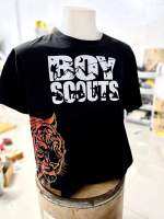 เสื้อสกรีนลาย BOY SCOUTคอกลม