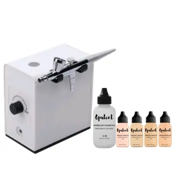 Airbrush Kit 0.8mm Single Action Air Brush Set 22CC Paint Fluids