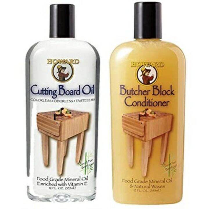 Howard Cutting Board Oil / Howard Butcher Block Conditioner 355ml Made