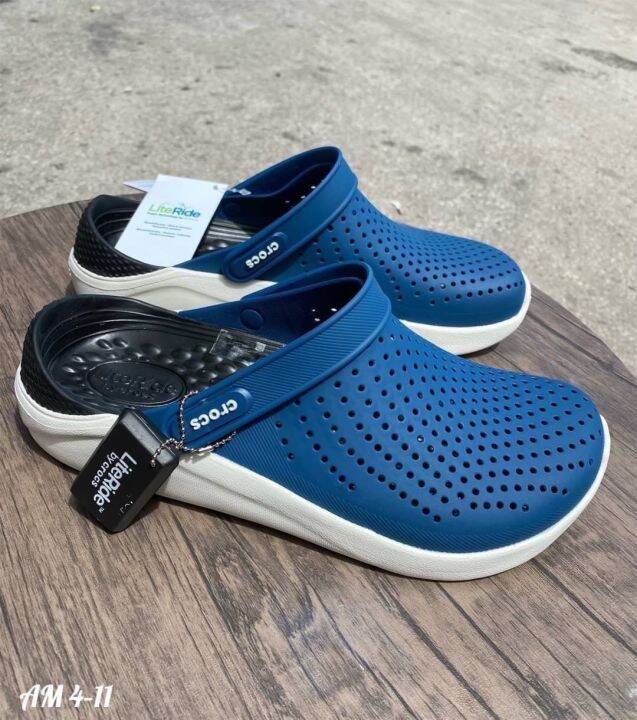 รองเท้าcrocs-แบบสวมพื้น-นิ่มใส่สบายเพื่อสุขภาพเท้ารูปจริงของจริงขายอยู่ในลานตรงปกงานเกรดเอมีเบอร์-36-ถึง-45-สินค้ามีพร้อมส่ง