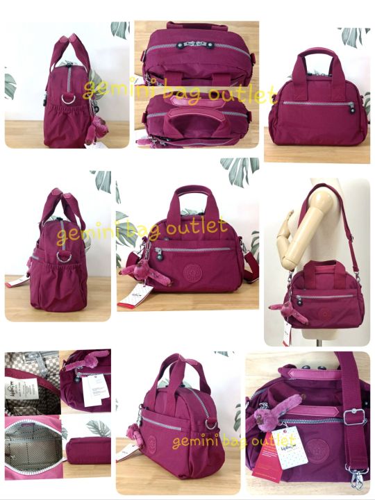 ส่งฟรีไม่ใช้โค๊ด-ส่ง-ems-ของแท้-พร้อมส่งค่ะ-10-นิ้ว-kipling-dome-k1006-crossbody-amp-handbag