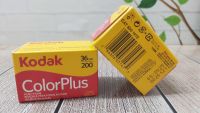 ฟิล์มสี Kodak Color Plus ISO200  36exp.หมดอายุ 08/2025 มีสต๊อกพร้อมส่งค่ะ