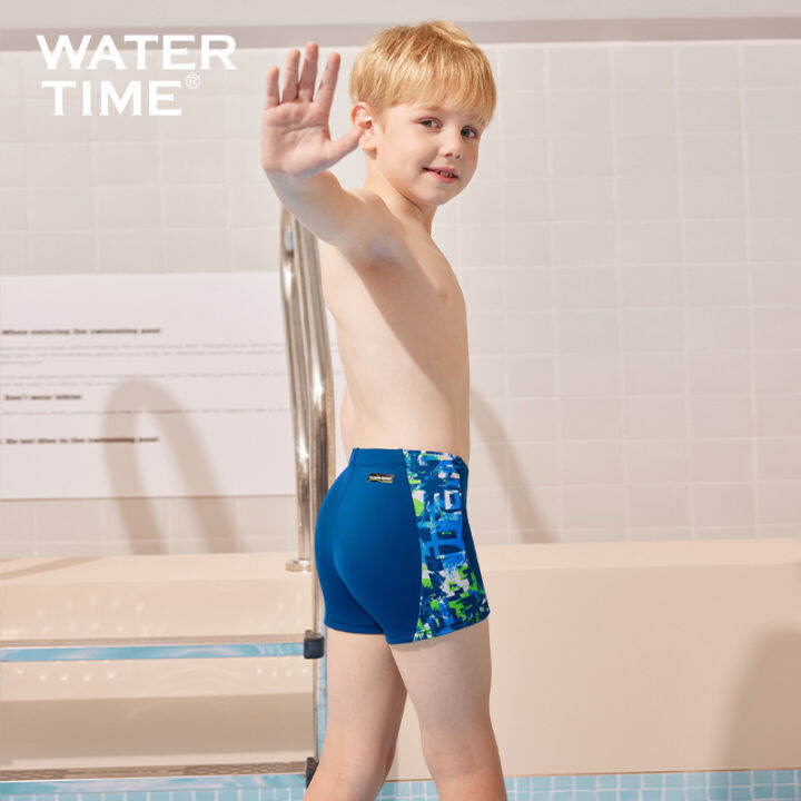 Watertime Children's Swimming Trunks Boys' Professional Training