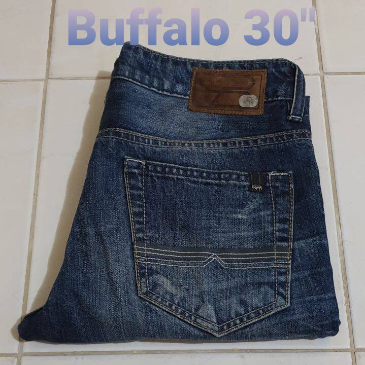 ยีนส์ยี่ห้อ-buffalo-เอว-30-นิ้ว