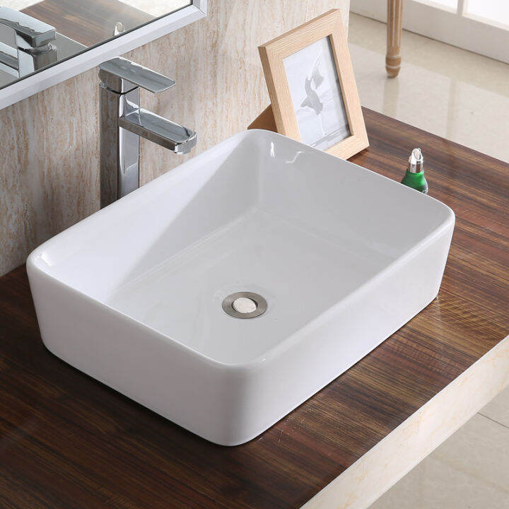 Table Basin Single Basin round and Square Wash Basin Sink Wash Basin