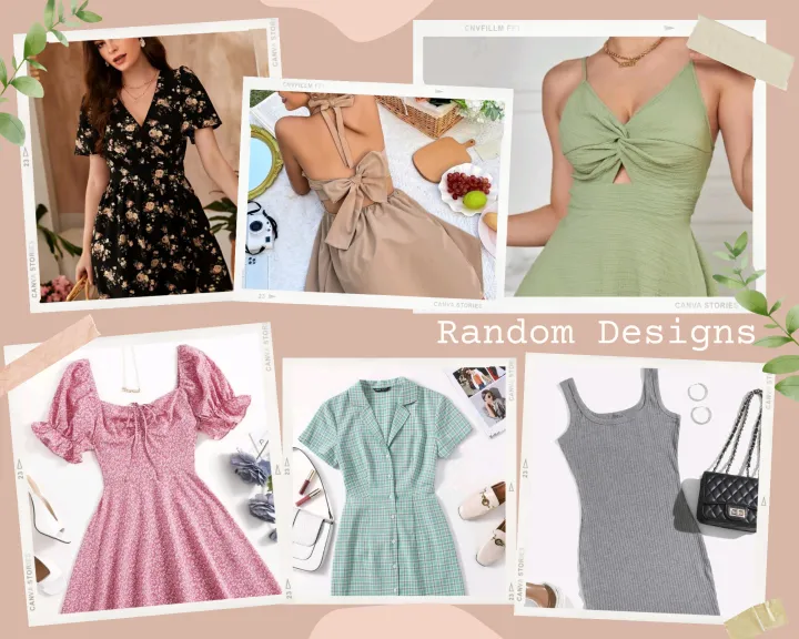 RANDOM DRESS FOR LADIES Random Designs & Colors | Lazada PH