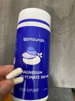 UpNourish Chelated Magnesium Glycinate 500mg Capsules - Magnesium Chelate for High Absorption - Pure Magnesium Supplement for Calm, Leg Cramps, Muscle Relaxation 240 Capsules