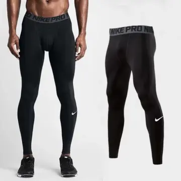 Men Compression Pants Thermal Tight Base Under Layer Workout Leggings Gym  Sports