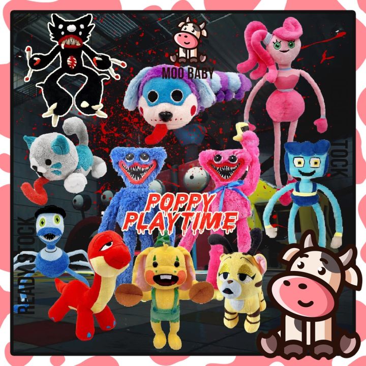 Bunzo Bunny,Huggy and Wuggy Plush,Poppy and Playtime Plush,Bonzo Bunny  Plush in Horror Game,Bunzo Poppy and Playtime Plushies,Mommy Daddy Long  Legs