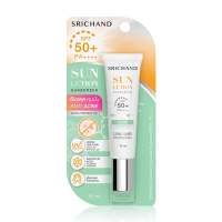 Srichand Sunlution Acne Care Sunscreen SPF50+ PA++++ 15 ml. ครีมกันแดด ศรีจันทร์