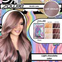 สีย้อมผม Zowiie ขนาด 50 ml สี LIGHT CHOCOLATE