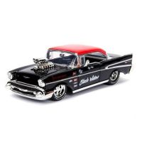 BIGTIME Muscle 1957 Chevy Bel Air Black Widow 1:24 scale [Jada]