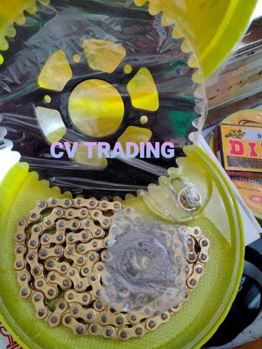 15T/45T KTM DUKE / RC 390 Chain & Sprocket Set 520*120L Lazada PH