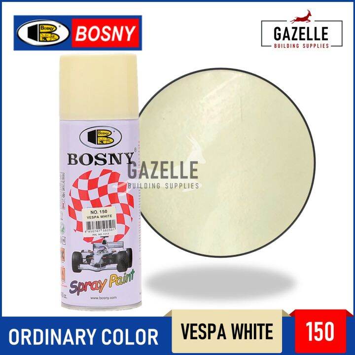 Bosny Spray Paint Vespa White 300g Lazada PH