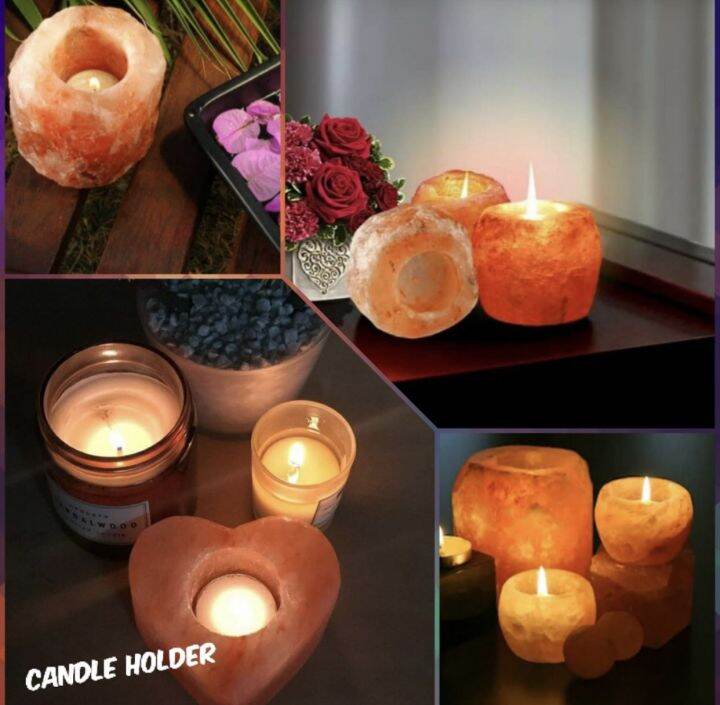 Himalayan Salt Candle Holder Lazada PH