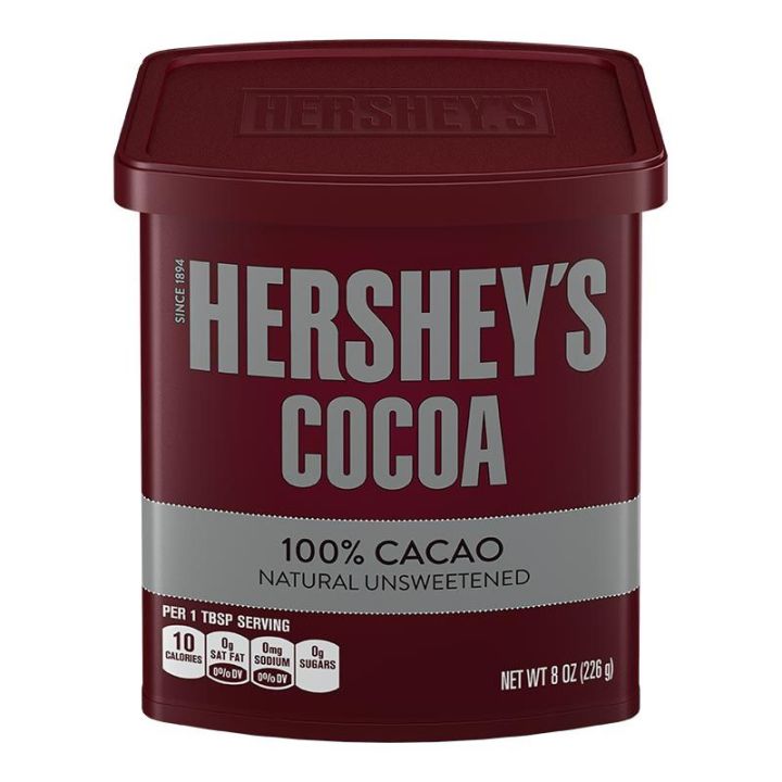 # ส่งฟรี# Hersheys cocoa เฮอร์ชี่ส์ โกโก้ผงเข้มข้น 226 กรัม