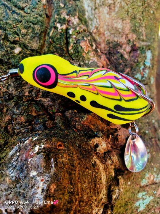 Sofrog Zay Caster umpan gabus dan Toman ukuran 5cm berat 6gr Lazada