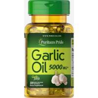 วิตามิน Puritans Pride Garlic Oil 5000 mg.