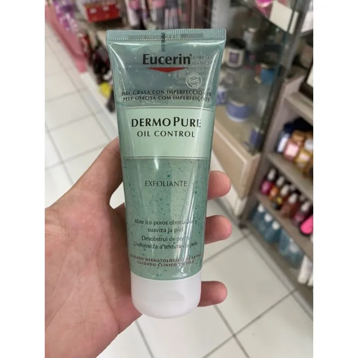 Eucerin DERMOPURE Oil Control Exfoliating 100ml. Lazada.co.th