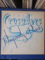 LPBOX 30  : THE CRUSADERS : RHAPSPDY AND BLUES : แผ่นเสียง vinyl Lp 33 rpm สภาพดีมากได้รับการตรวจสอบ