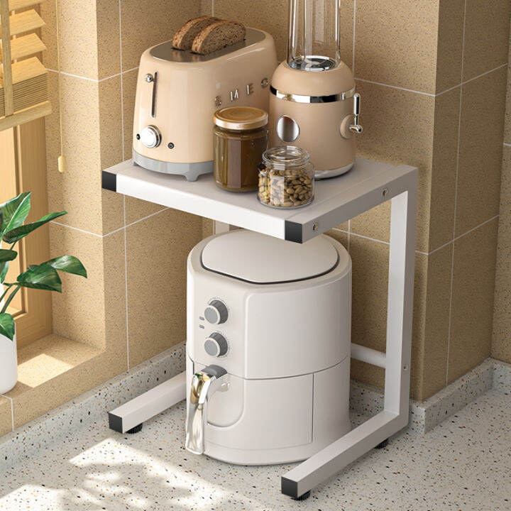 Kitchen Air Fryer Storage Rack MultiFunctional Floor Rice Cooker