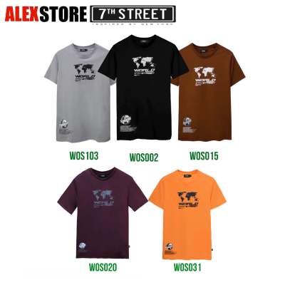 เสื้อยืด 7th Street (ของแท้) รุ่น WOS T-shirt Cotton100%