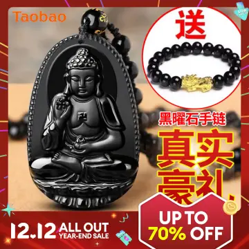 Gold hot sale buddha necklaces