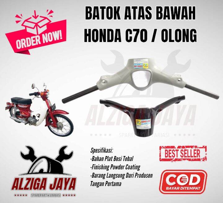 Batok Stang Setang Batok Sepeda Motor Honda C Olong Ulung Bahan Besi