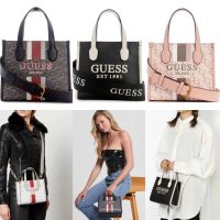 Guess tote mini silvana 
ขนาดประมาณ 8 นิ้ว สูง 7.5 นิ้ว Outlet ?%