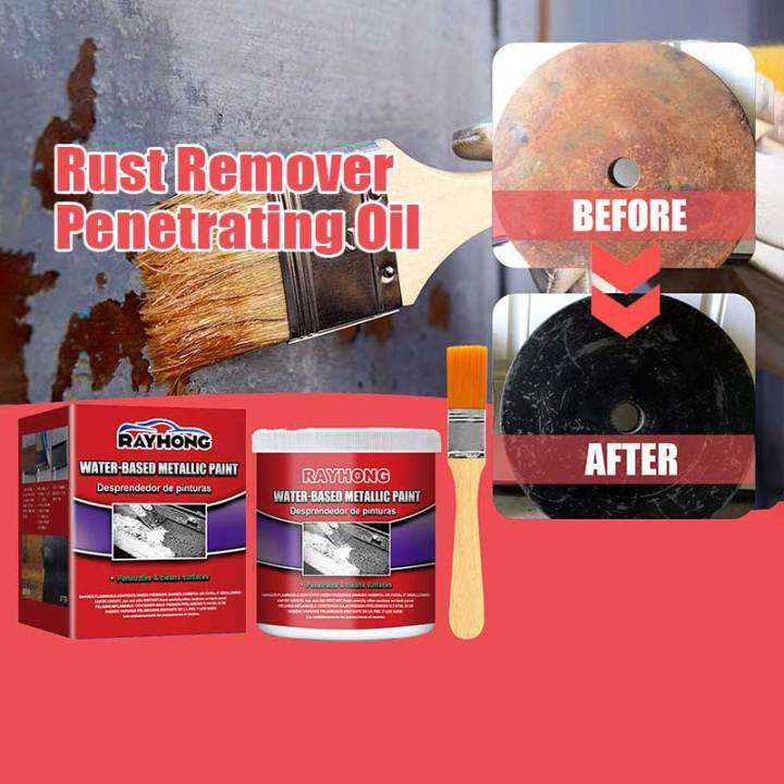 100g Car Rust Remover Oil Auto Antirust Paste Waterbased