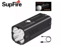 พร้อมส่ง Superfire M20 กำลังไฟ 72W 6500 Lumens ไฟฉาย กันน้ํา ชาร์จ USB