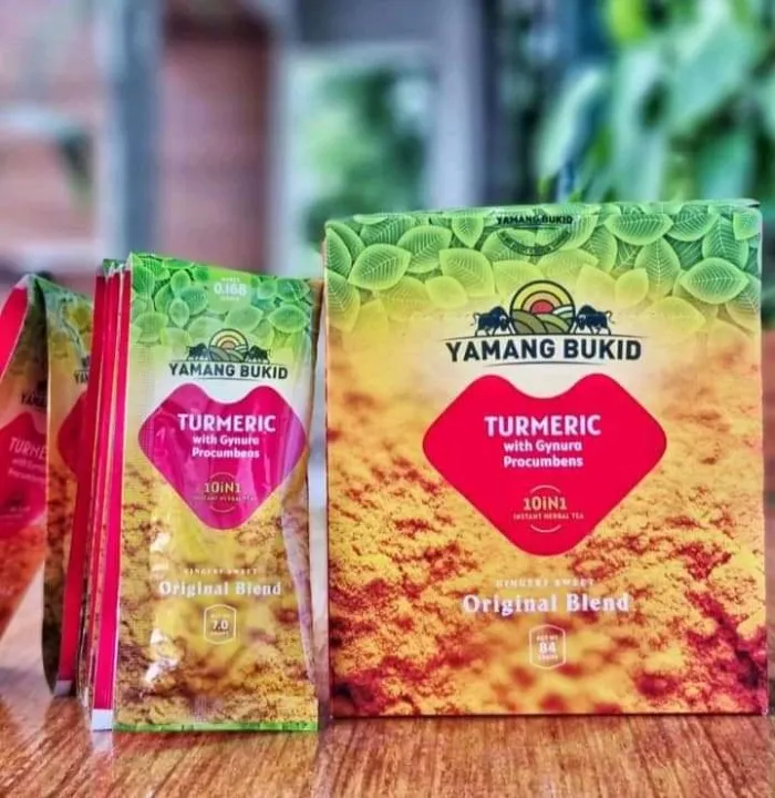 Yamang Bukid Turmeric Tea 10 in 1 (7g sachet 12pcs) Lazada PH