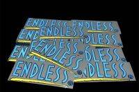 Endlessน้ำเงินสะท้อนแสง3mงานประกอบ(ราคา1 แผ่น)