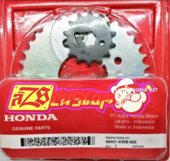 GEAR SET GIR Honda Blade Revo Apsolut gear set Blade Lazada Indonesia