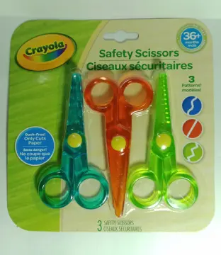  Crayola My First Safety Scissors, Toddler Art Supplies, 3ct :  Toys & Games