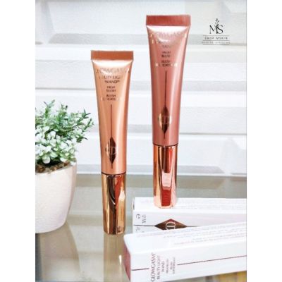 **Blush+Highlighterสีแบบฉ่าม!!รับมง**Charlotte Tilbury บลัชออน Glowgasm Beauty Light Wand 12 ml.