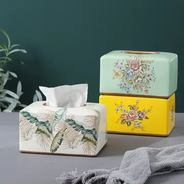 Nordic Ceramic Tissues Box Creative Luxury Tissue Case Modern