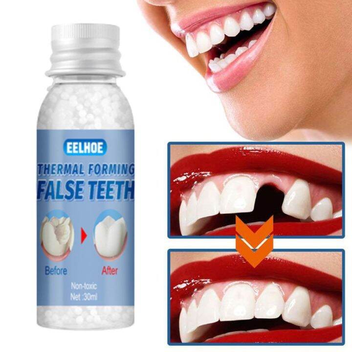 F.six👍Moldable Dental Glue Makeup Dentures Filling Dental Cavities