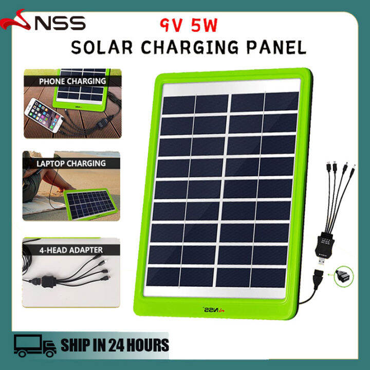 NSS Solar Panel Mobile Phone Charger 3W/5W/8W Solar Panel Multi