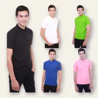 เสื้อโปโล (ผู้ชาย) มีกระเป๋า 45สี ผ้านุ่ม ใส่สบาย ไม่ขึ้นขน