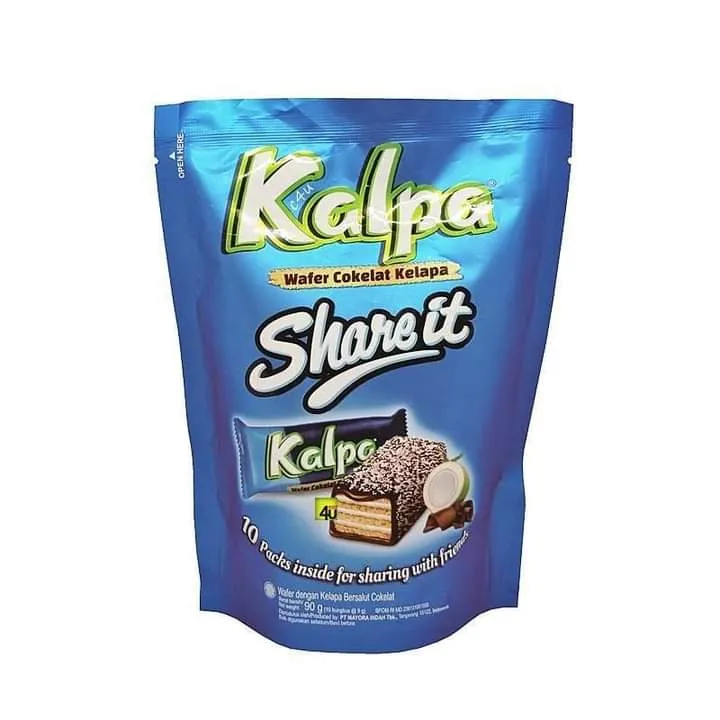 Kalpa Share It Pouch Isi Pcs Wafer Cokelat Kelapa Jajan Enak Murah Lazada Indonesia