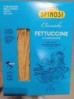 Spinosi Fettuccine 250g.เฟทตูชินี เส้นพาสต้า 250กรัม