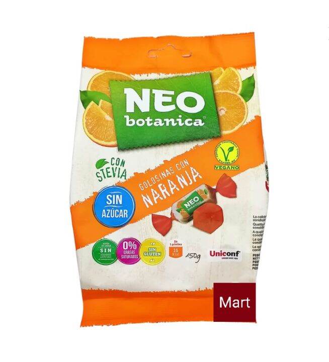 Neo Botanica Vegan Orange Con Stevia Gummies Sugar Free 150g Lazada PH