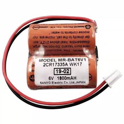 MR - BAT6V1 2 Cr17335a WK17 Mitsubishi M80ไดรฟ์ MR - 6 V แบตเตอรี่ใช้ทนสินค้าคุณภาพ