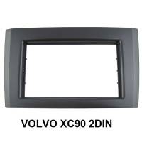 หน้ากากวิทยุ VOLVO XC90 ปี 1999-2012 สำหรับติดตั้งเครื่องเล่นทั่วไปแบบ 2DIN7"_18 CM. หรือ จอ Android 7"