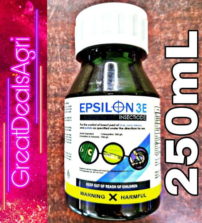 EPSILON 3E CHLORPYRIFOS INSECTICIDE LIKE LORSBAN 3E PLUS (250mL