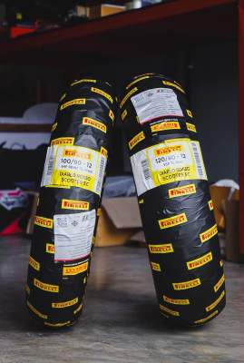 ยาง PIRELLI ROSSO SCOOTER SC ใส่ MONKEY / MSX / VESPA ฯลฯ คู่ละ 4,990฿ (ยางปี 23)