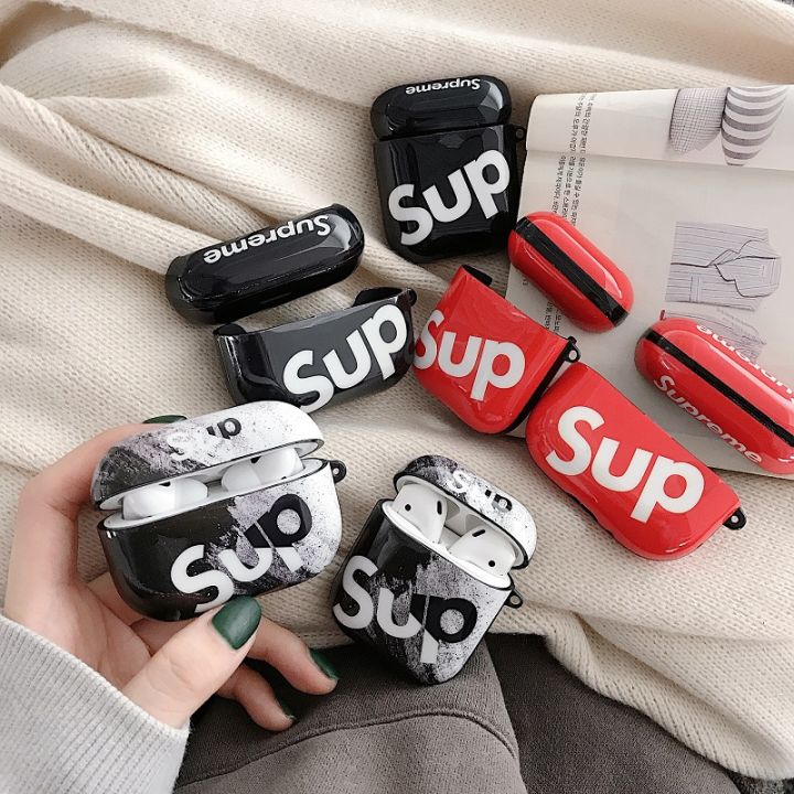 tankevækkende kompliceret Plenarmøde Street Fashion Brand Supreme for Apple AirPods Pro Protective Case Airpods3  Earphone Sleeves Two Or Three Generations | Lazada PH