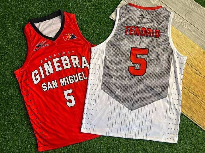 Brgy Ginebra Jersey #5 TENORIO | Lazada PH